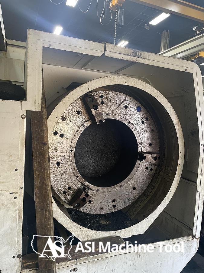 Used 2007 Okuma LOC 650/1750 2SC, 4-Axis CNC Lathe with 22" Bore