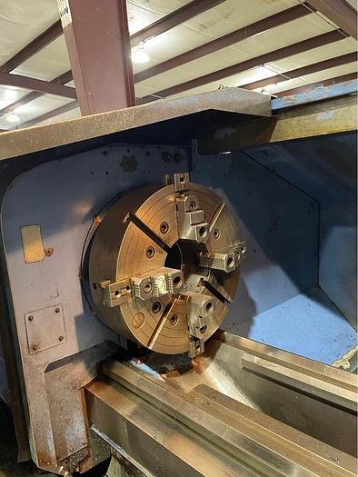 Used Used 2000 Mazak M5N /3000 CNC Lathe with 0.004 from TS to Headstock