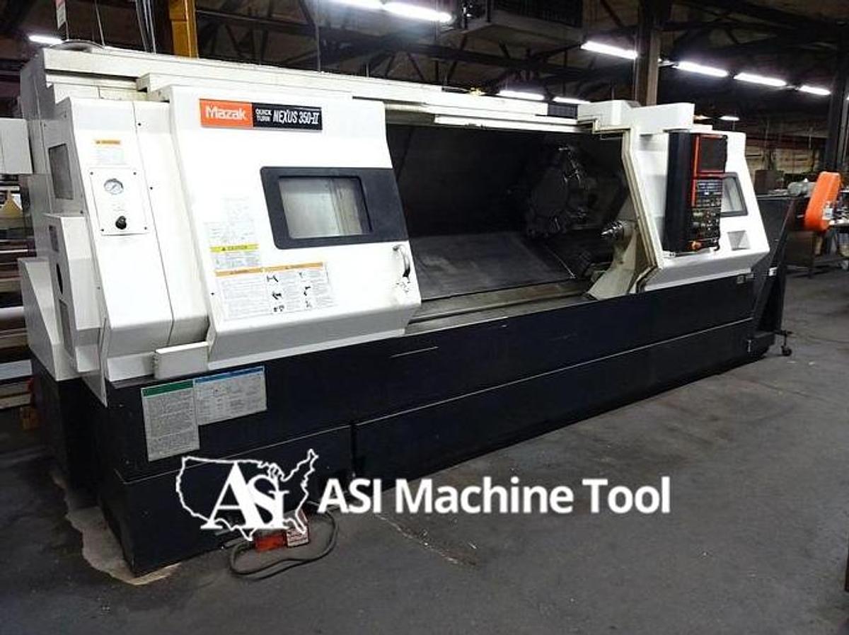 Used 2011 Mazak Quick Turn Nexus 350II x 80" CNC Turning Center