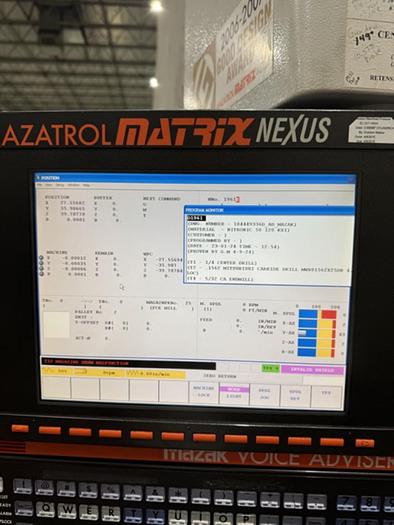 Used 2008 Mazak HCN 8800
