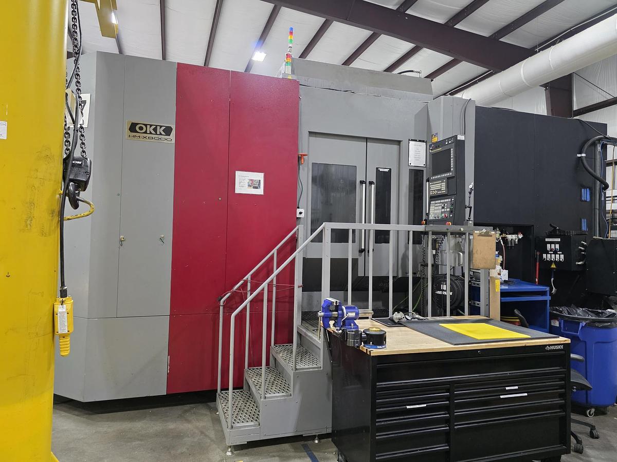 Used 2017 OKK HM-X8000 5-Axis HMC 