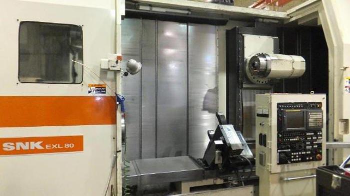 Used 2008 SNK EXL-80 MULTI-AXIS CNC LATHE w/LIVE TOOLING