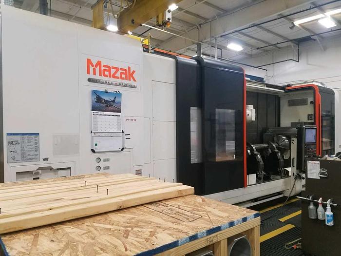 Used Used 2011 Mazak Integrex e-670HSII x 160″ Multi-Tasking CNC Lathe