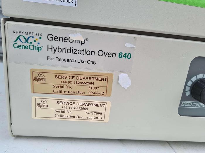 Used Affymetrix GeneChip Hybridization Oven 640