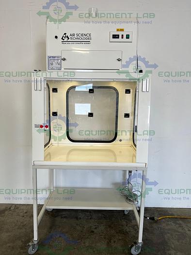 Used Air Science Technologies  3 Ft Vented Balance Safety Enclosure w/ Casters