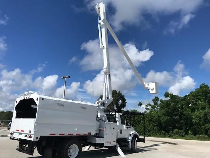 Used 2008 International 4300 Altec LRV60-E70 75ft Forestry Truck - C26381