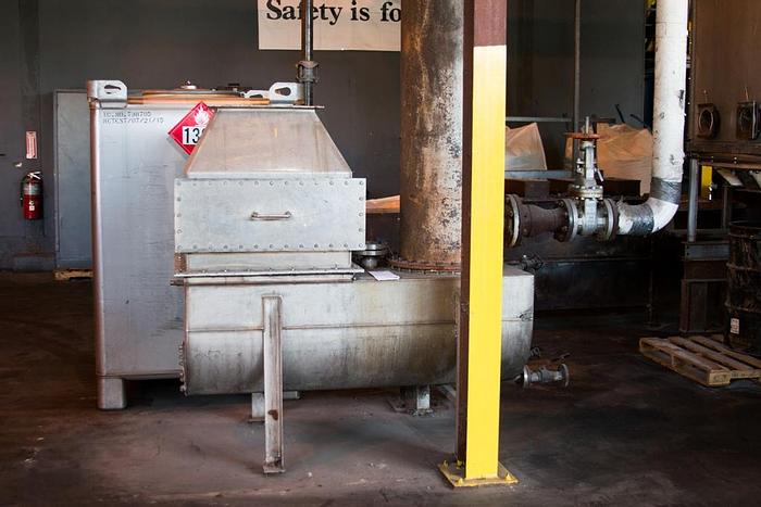 Used Dryer, Turbo, Rotary, (18) Trays, S/st, Wyssmont, #D740350