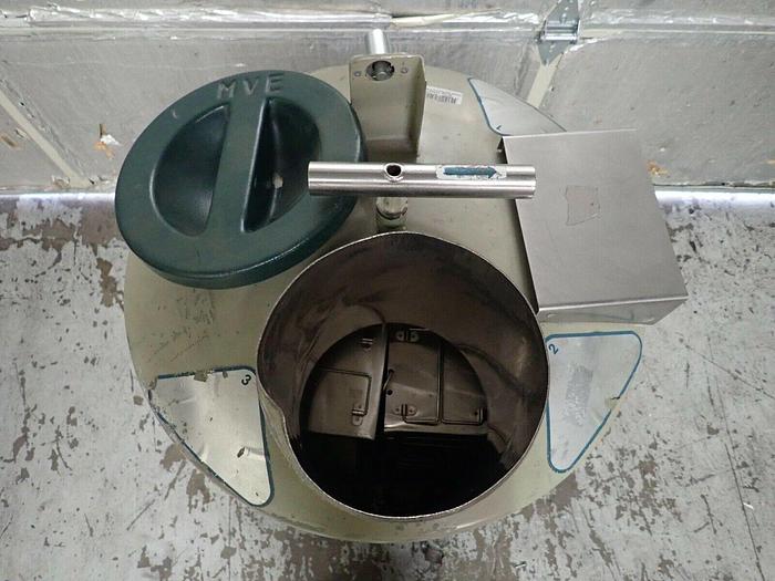 Used MVE XLC 360 HE Cryogenics Liquid Nitrogen Dewar Freezer Tank