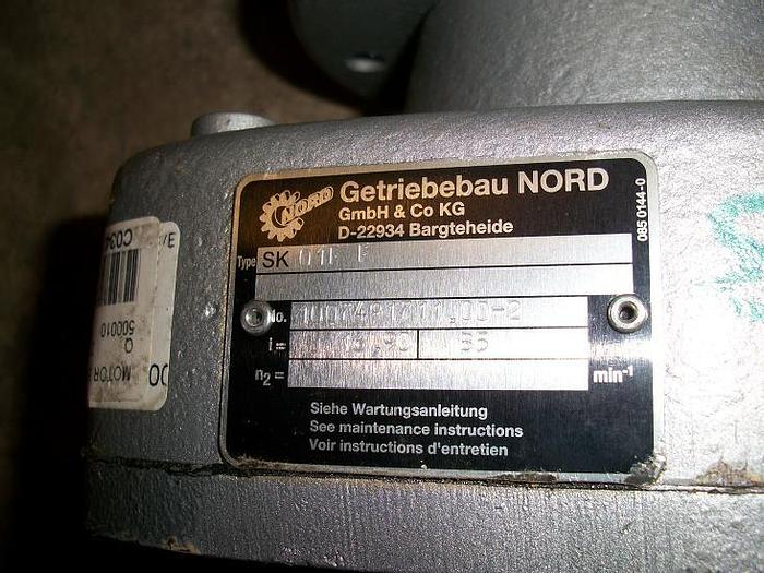 Used Unused Nord Gear reducer type SK-01F-F