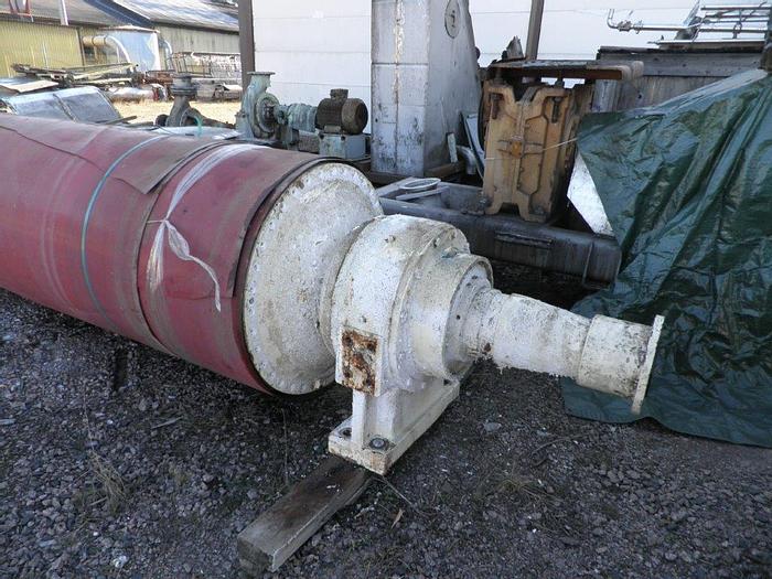 Used SUCTION PRESS ROLL  36" (914MM) DIA. X 160" (4060MM)FACE DORRIES