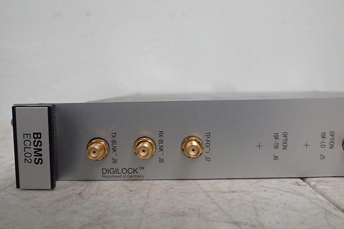 Used Bruker Oxford Spectrospin Type BSMS ECL02 L-TX 360 Digilock Module
