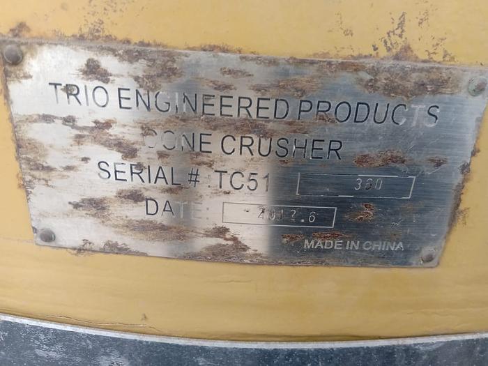 Chancador de cono TRIO Modelo TC51