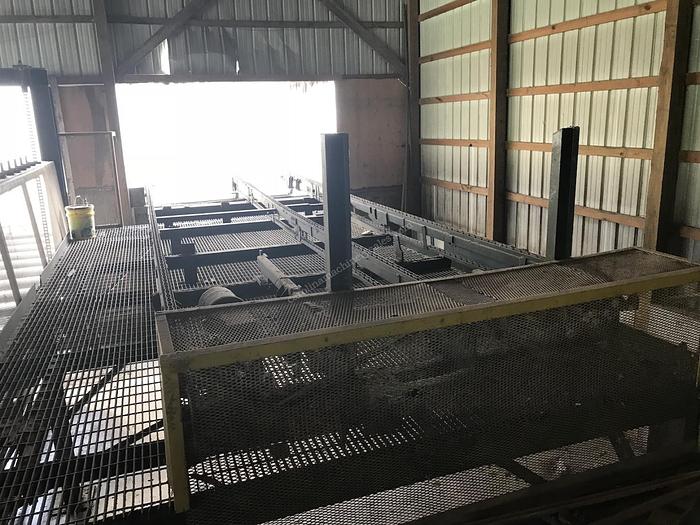 Used Corley Automated Lumber Stacking & De-Sticking Line