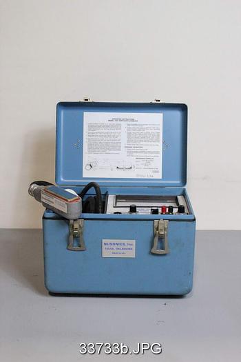 Used Nusonics Model 1081 Doppler Flowmeter #33733