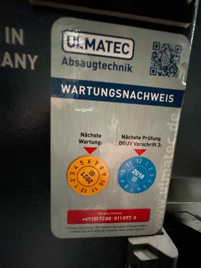 Gebraucht 2017 ULMATEC Absaugtechnik Industrieentstauber IEP 50-4-3 / 5,5 MD