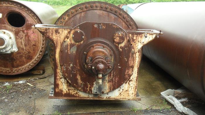 Used 60" DIA  X 162" FACE (1524MM X 4.11M) BLACK CLAWSON, 125 PSI (73)  DRYER CAN