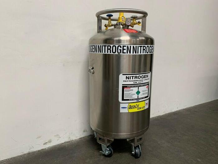 Used CHART Dura-Cyl 31836319 Liquid Nitrogen Container 230LP/230L