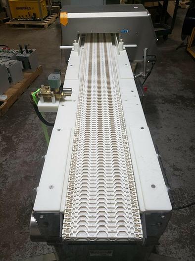 Used Ceia T/MS21 Metal Detector Food grade SS 120vv 10"x3" usable opening