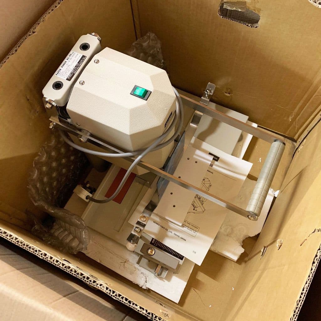 Used Like New Uchida VS-55 Electric Paper Drill