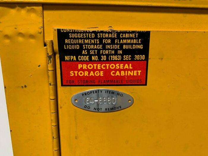 Used Protectoseal 39" x 12" x 39" Flammable Liquid Storage Cabinet
