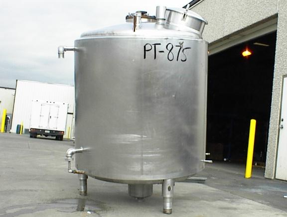 Used 500 GALLON PROCESSOR TANK