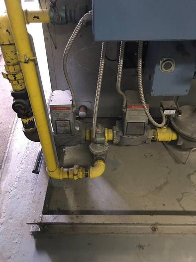 Used 165 HP Bryan Flexible Tube 50 PSI Steam Boiler 1988 Model RV550-W-FDG