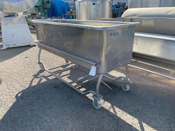 Used 100 Gallon Stainless Steel COP Tank