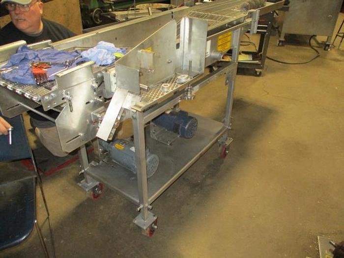 Used Stein All Purpose Batter Applicator; Md#APB16 with Top Submerge Conveyor, 16" wide