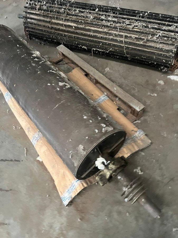 Used Διαδικασία καθαρισμού ινών βαμβακιού και σκόνης