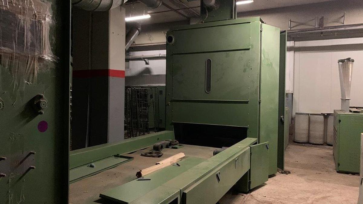 Used Blending line make TRUTZSCHLER