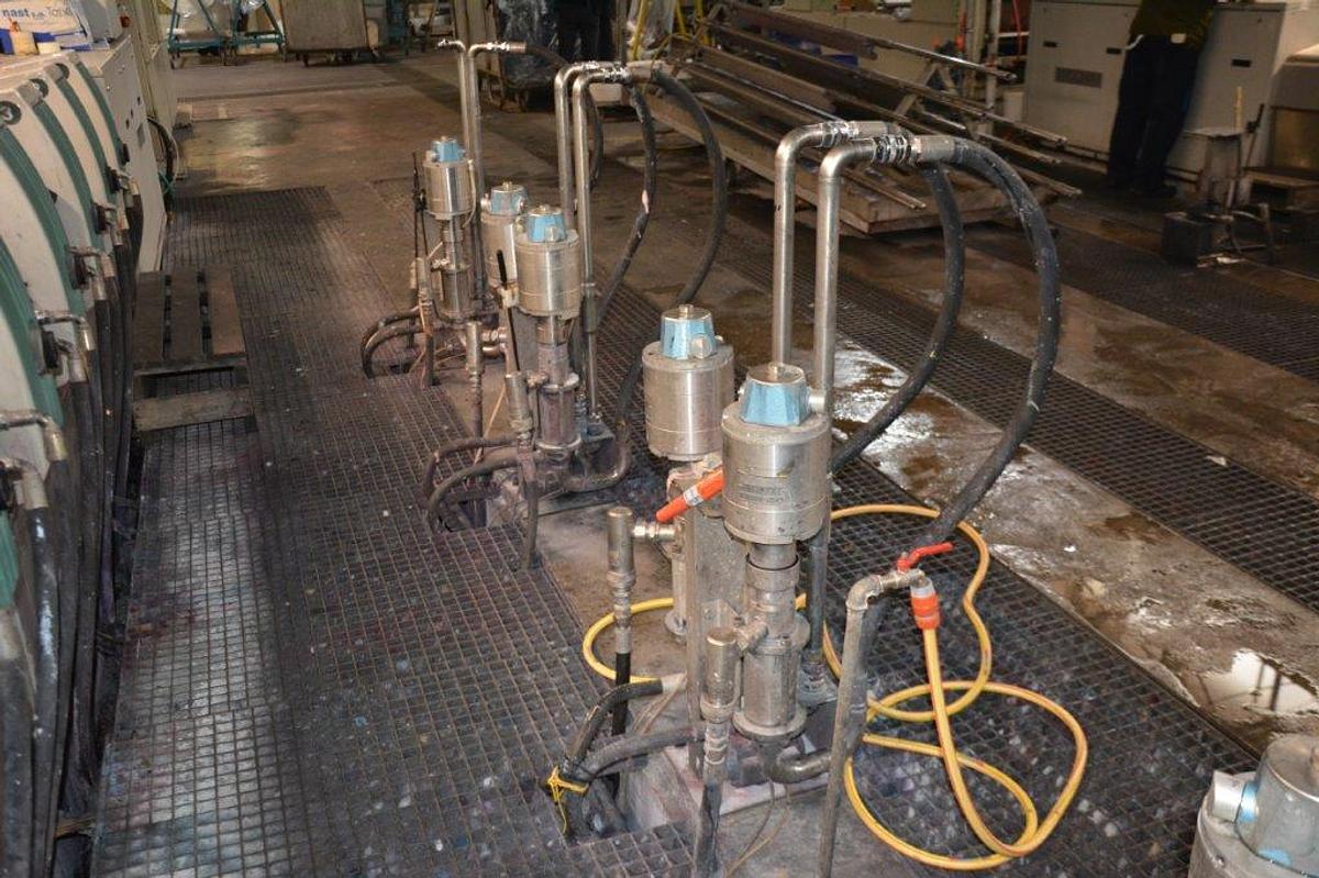 Used Rotary Printing machine make Regianni 12 colours