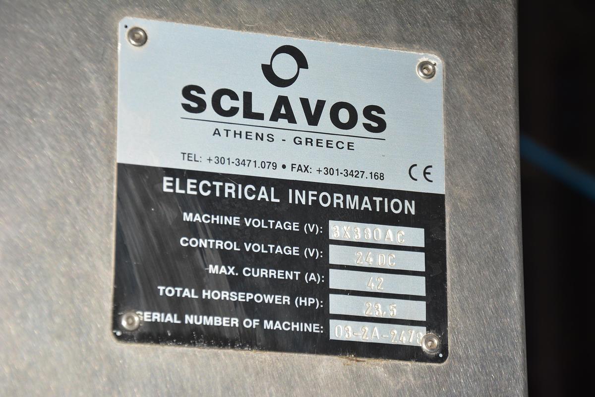 Used Sclavos HT dyeing machine Year 2002