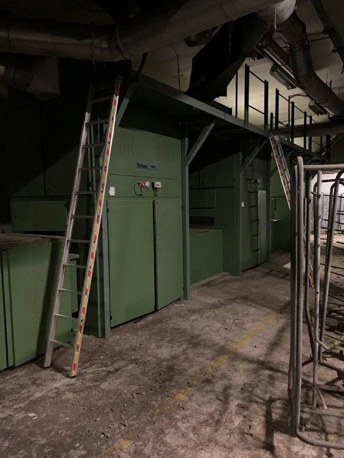 Used Blending line make TRUTZSCHLER