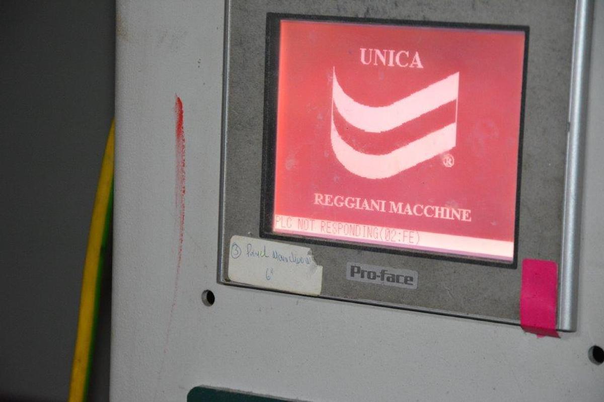 Used Rotary Printing machine make Regianni 12 colours