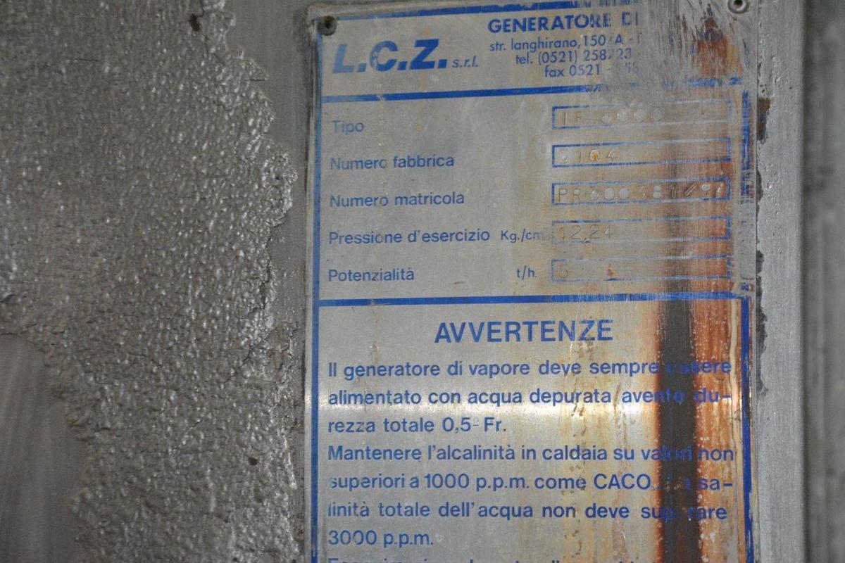 Used Ατμογεννήτρια LCZ