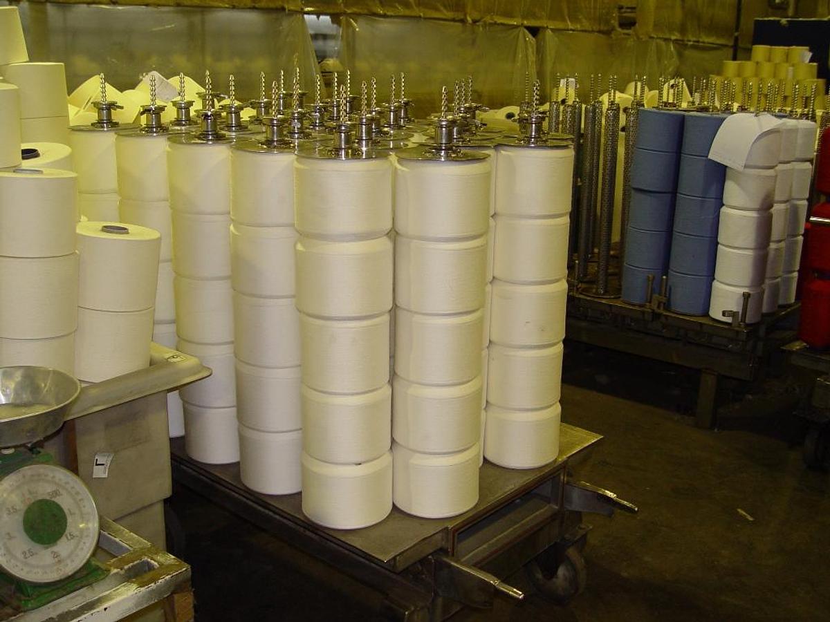 Used YARN DYEING PACKAGE / ORDER CODE 6900.10