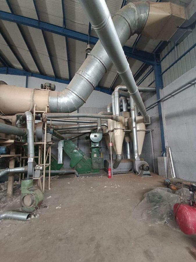 Used Διαδικασία καθαρισμού ινών βαμβακιού και σκόνης