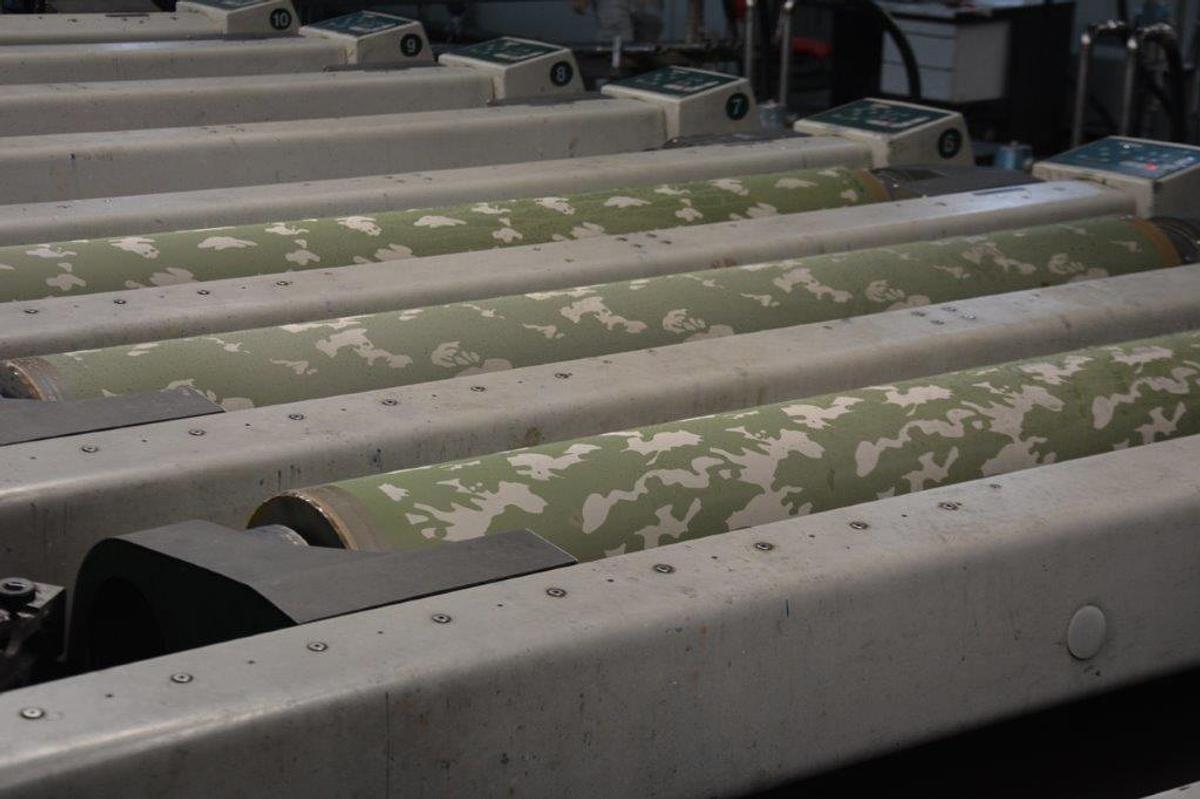 Used Rotary Printing μηχανή Regianni 10 χρώματα