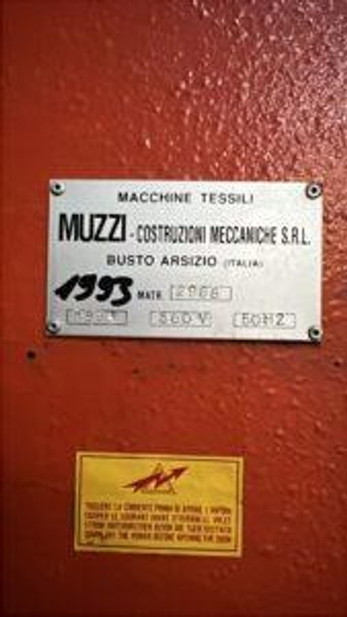 Used Sanforizer make Muzzi Year 1993