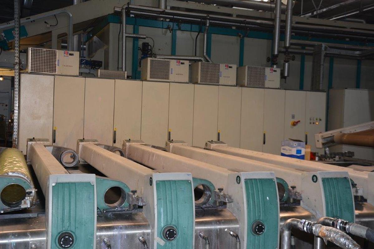 Used Rotary Printing μηχανή Regianni 10 χρώματα