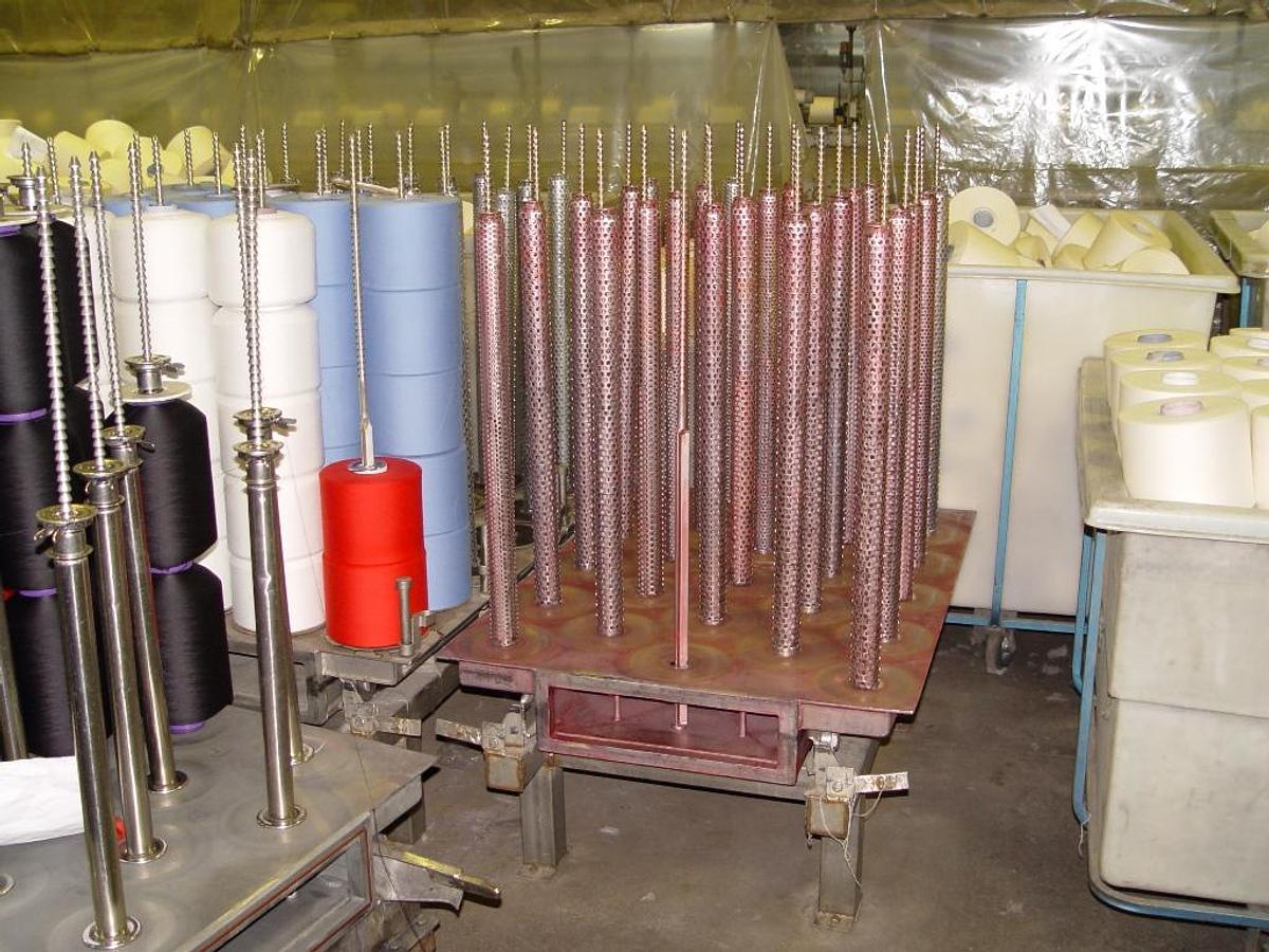 Used YARN DYEING PACKAGE / ORDER CODE 6900.10