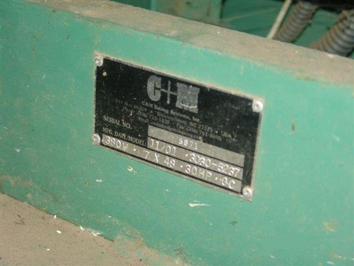 Used BALE PRESS / C+M / 2001