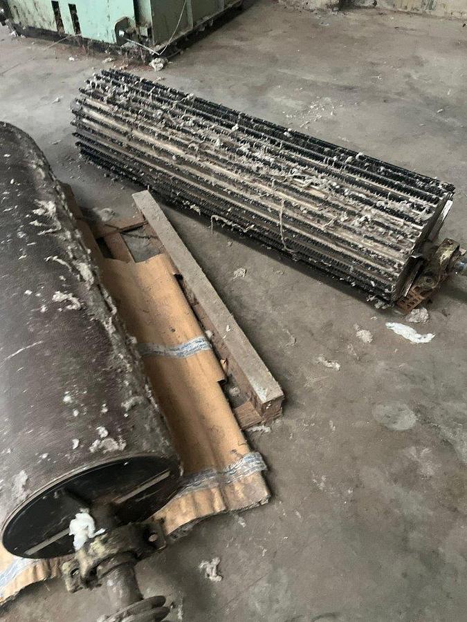 Used Διαδικασία καθαρισμού ινών βαμβακιού και σκόνης