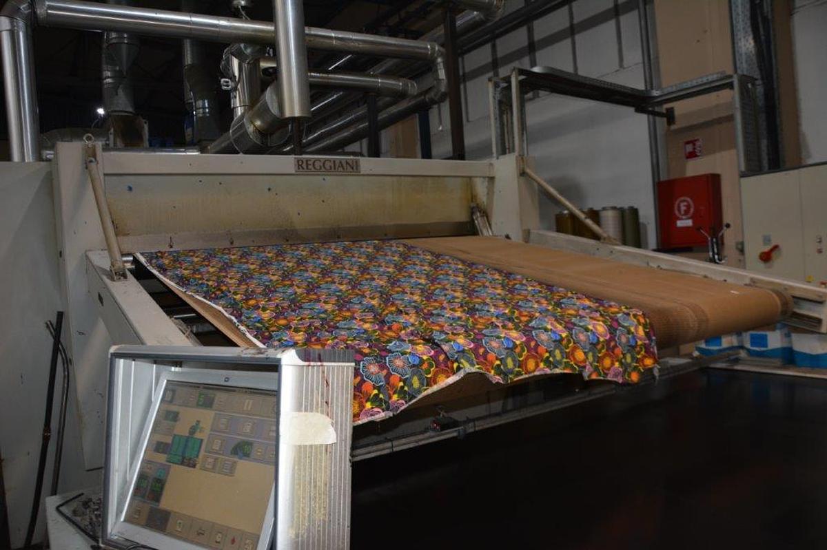 Used Rotary Printing machine make Regianni 12 colours