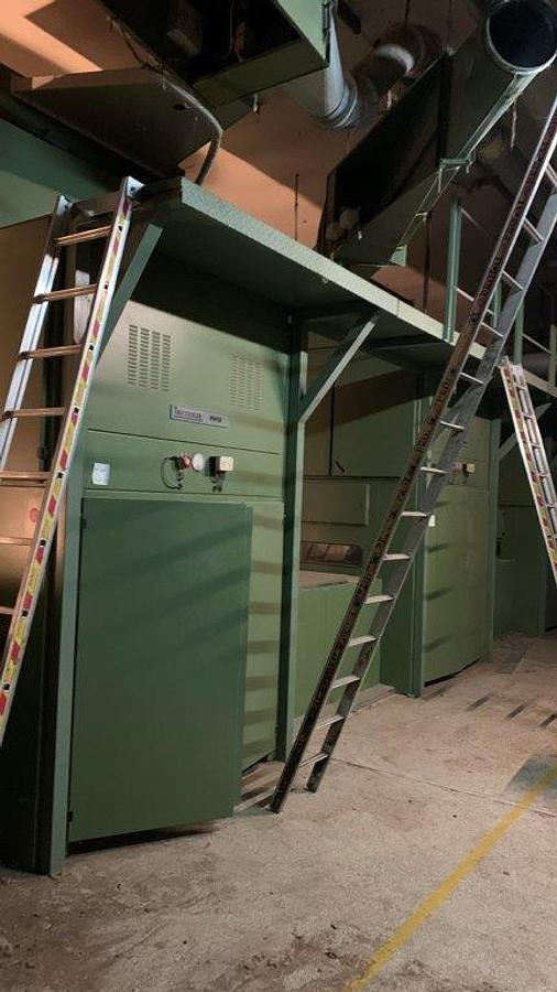 Used Blending line make TRUTZSCHLER