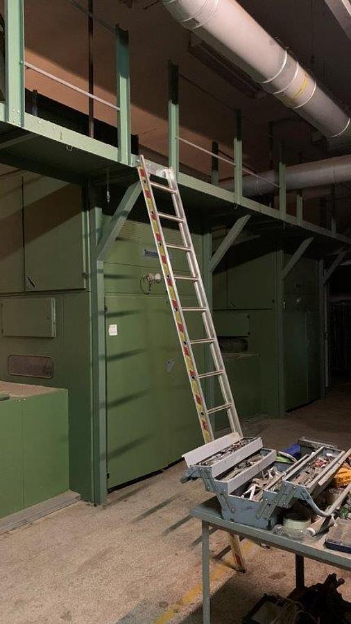 Used Blending line make TRUTZSCHLER