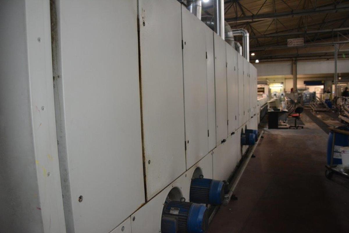 Used Rotary Printing machine make Regianni 12 colours