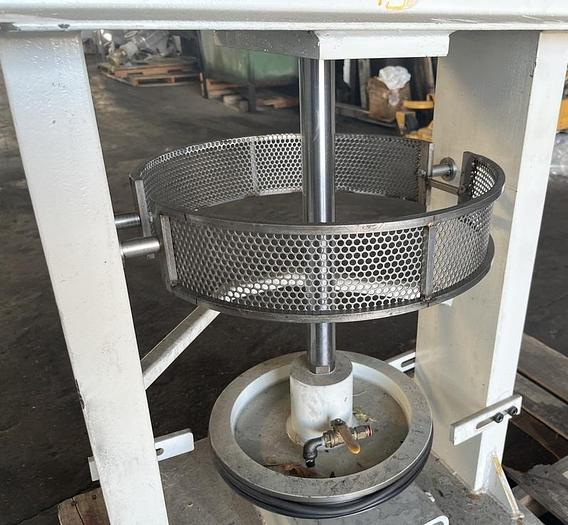 Used 5 GALLON MOREHOUSE COWLES TRIPLE SHAFT VACUUM MIXER - VISCOMAX 3V-5-5-3X - S/S - VACUUM - JACKETED
