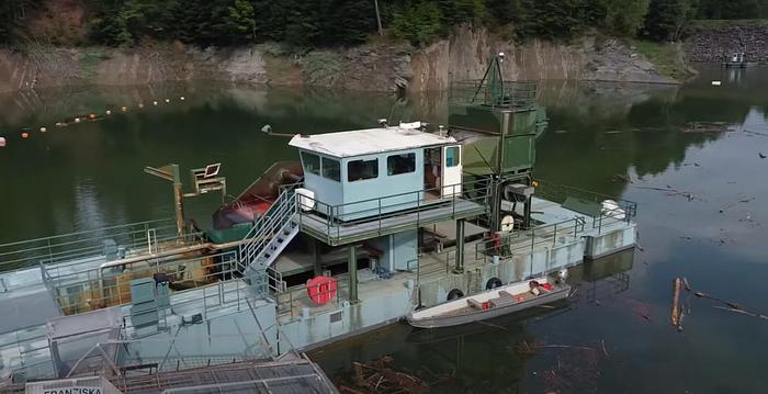 Used 1998 Bagema catamaran Suction excavator