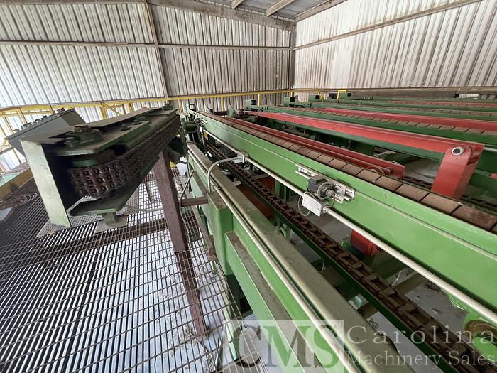 Used Irvington Moore and Newman Trim Saw and Lumber Stacker